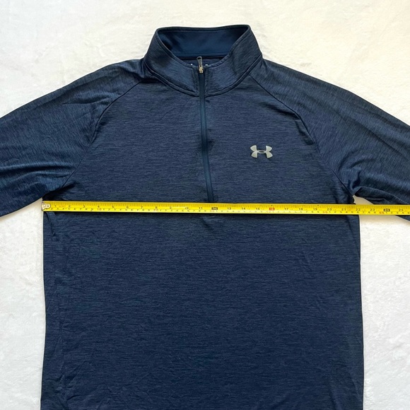 Under Armour Heat Gear Quarter Zip Long Sleeve Sweater - Picture 4 of 6